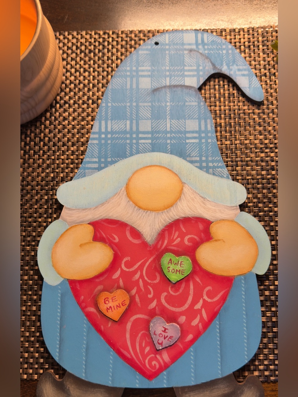 Hand Crafted Gnome Double sided
